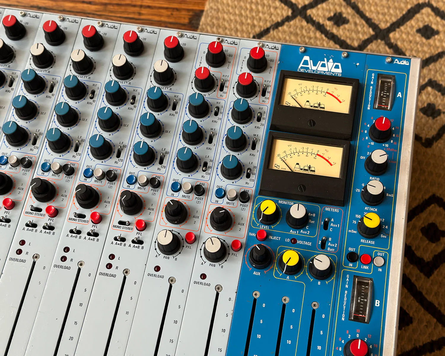 UK Made Audio Developments 14 Channel Mixer - Image 2