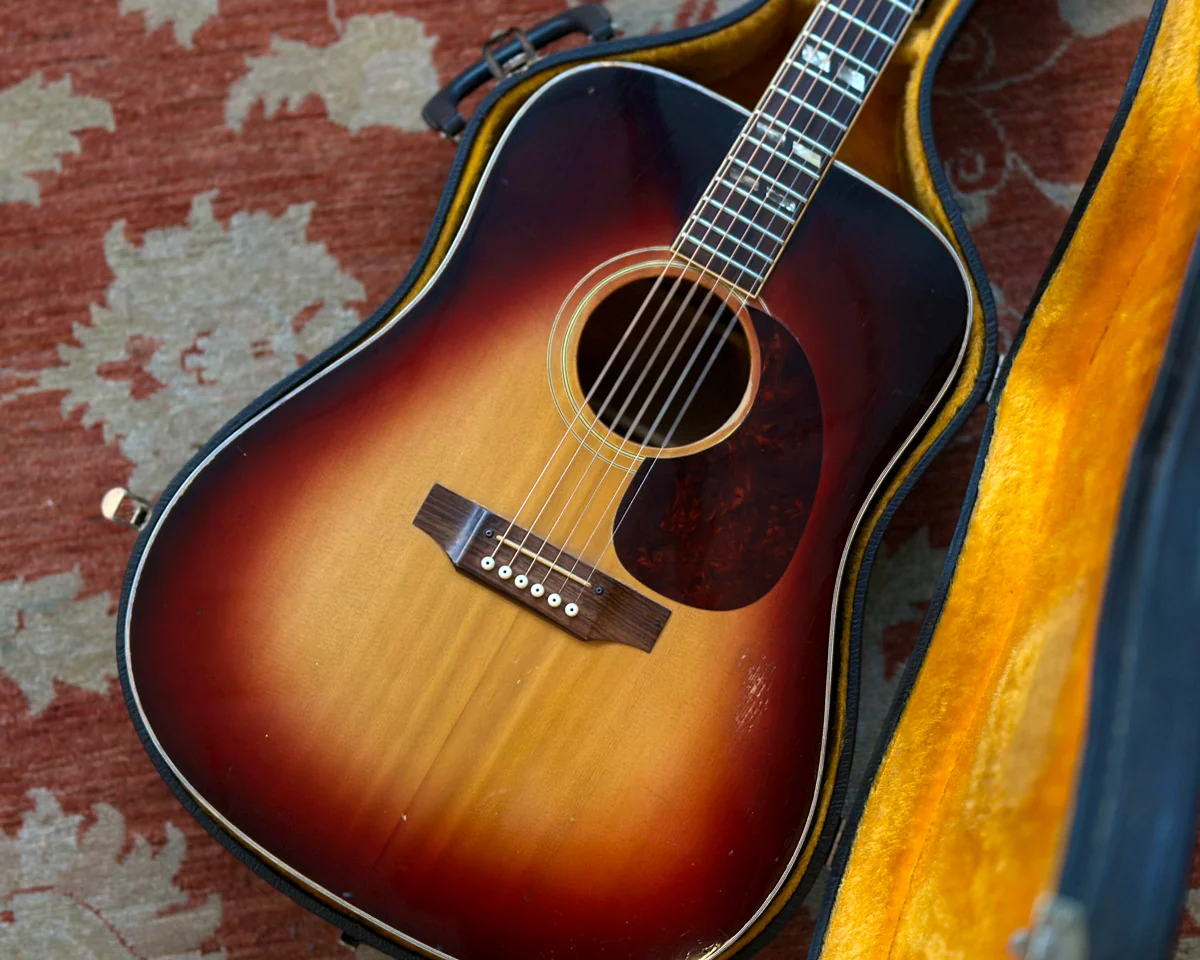 1968 Gibson Southern Jumbo Dreadnought w HSC (Wide Nut)