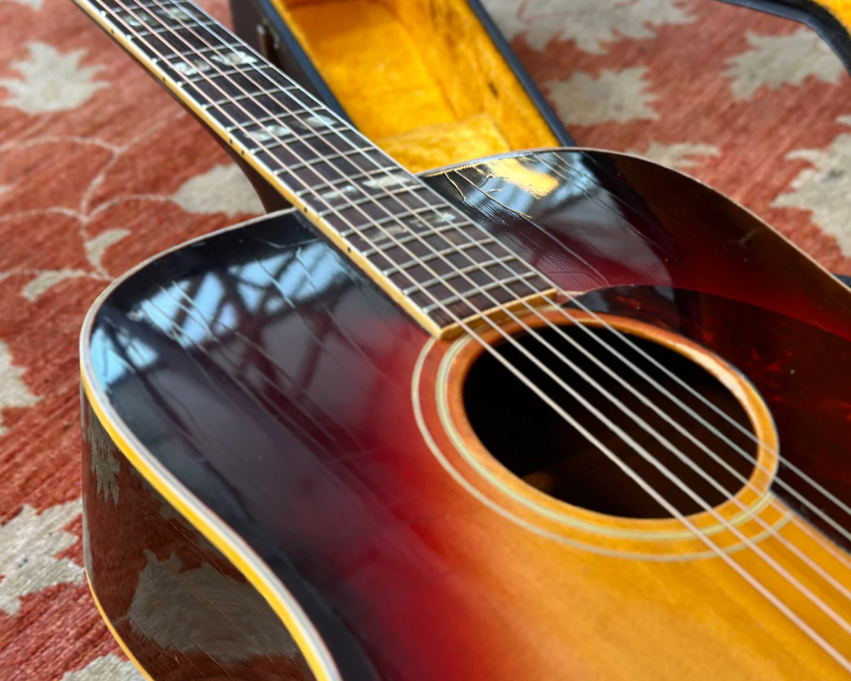 1968 Gibson Southern Jumbo Dreadnought w HSC (Wide Nut) - Image 10