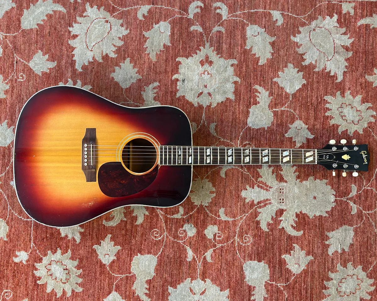 1968 Gibson Southern Jumbo Dreadnought w HSC (Wide Nut) - Image 3