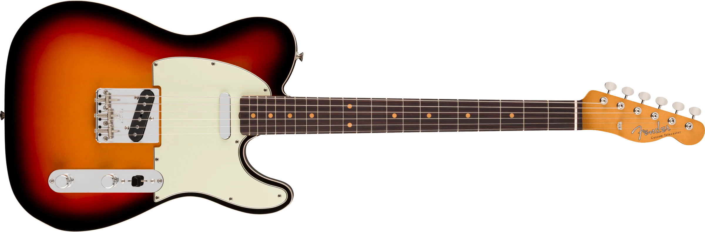 Fender Limited Edition Vintera III Early '60s Telecaster Custom - 3-Color Sunburst - Image 2