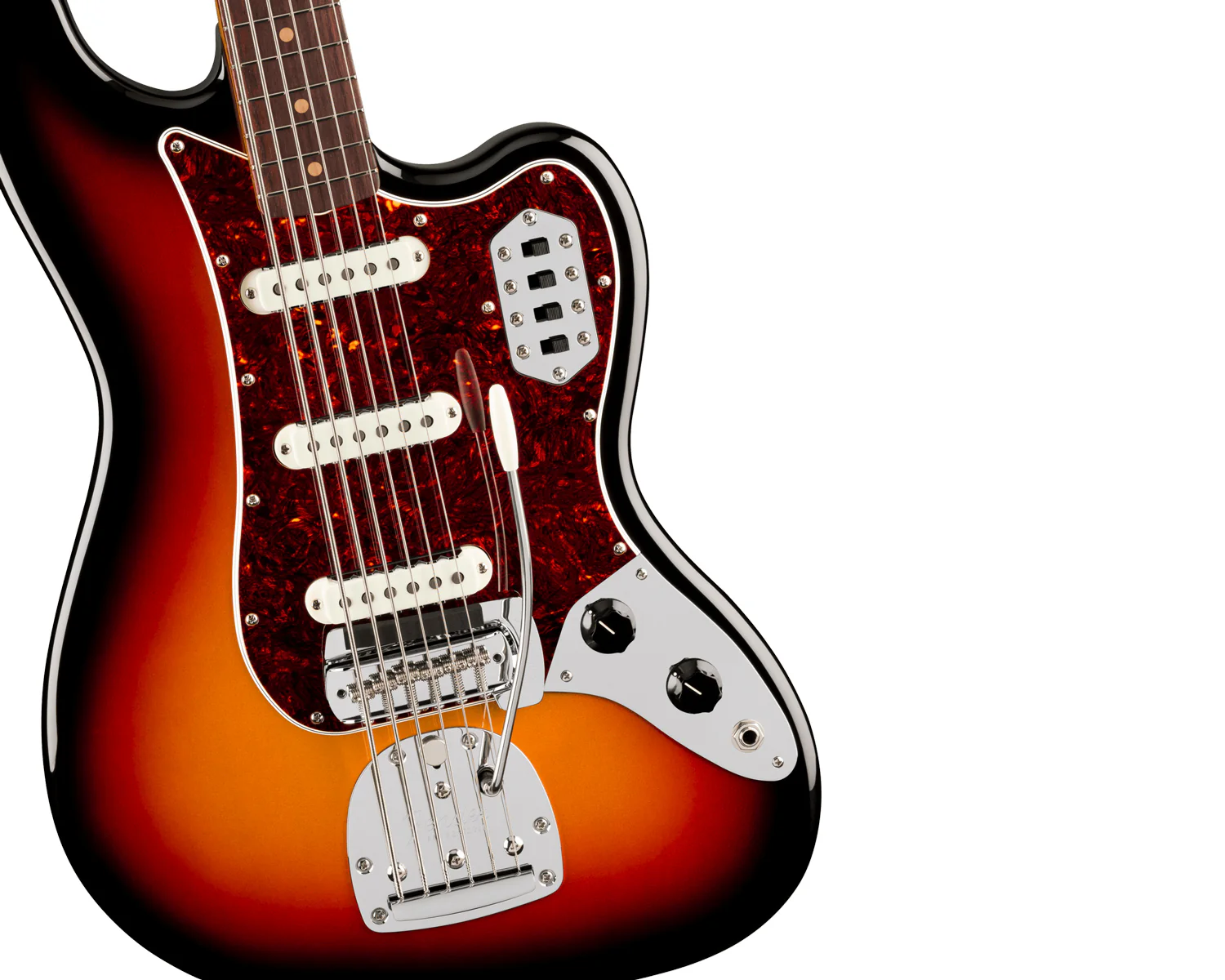 Fender Vintera III Early '60s Bass VI - 3-Color Sunburst - Image 6