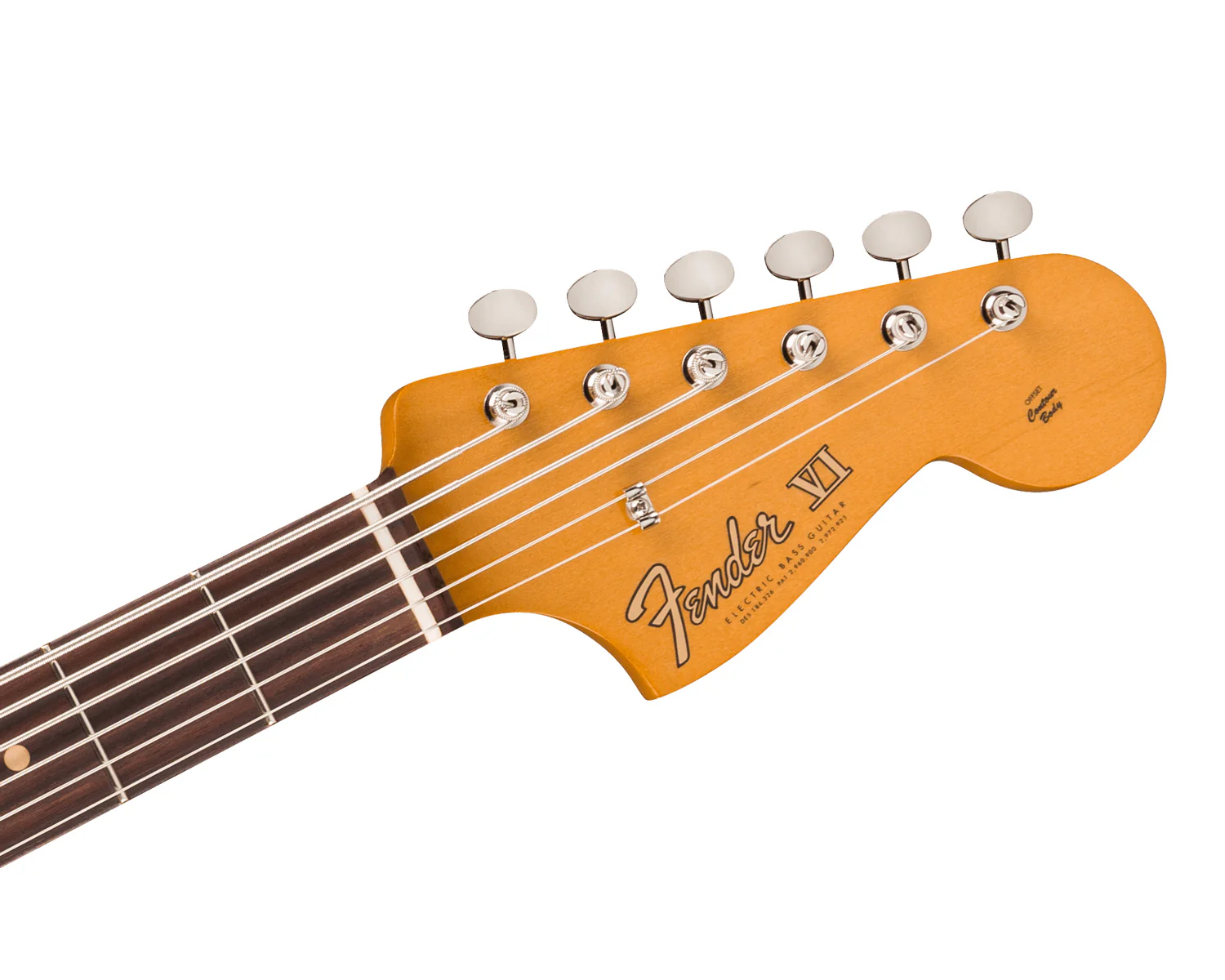 Fender Vintera III Early '60s Bass VI - Olympic White - Image 3