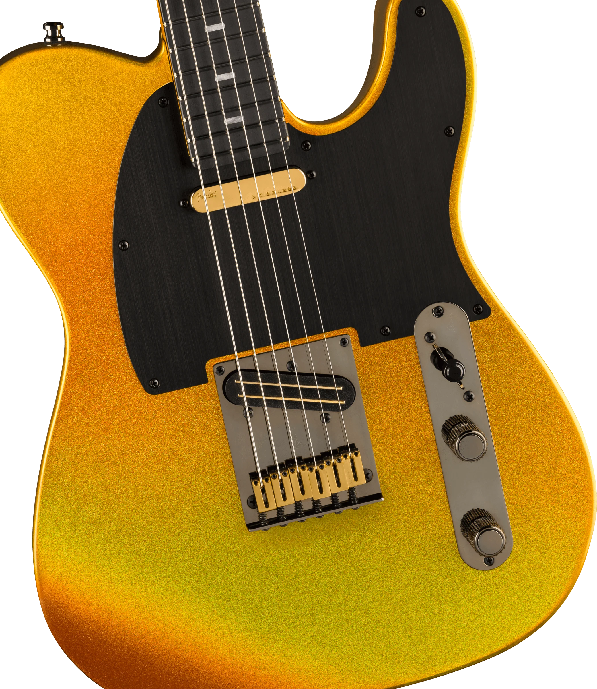 Fender 75th Anniversary American Ultra II Telecaster - Liquid Gold - Image 6