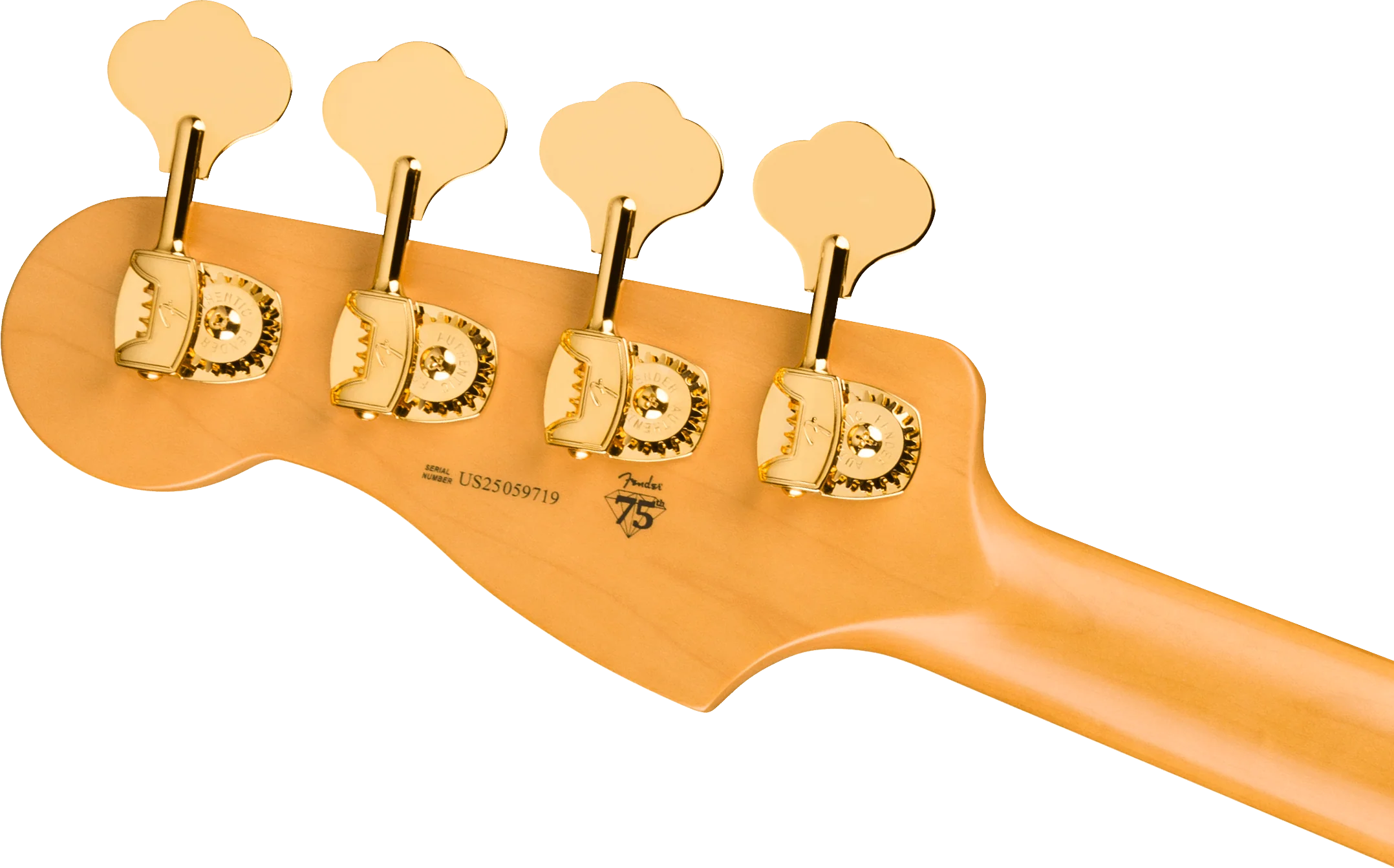 Fender 75th Anniversary American Professional PJ Bass - 2-Colour Sunburst - Image 3