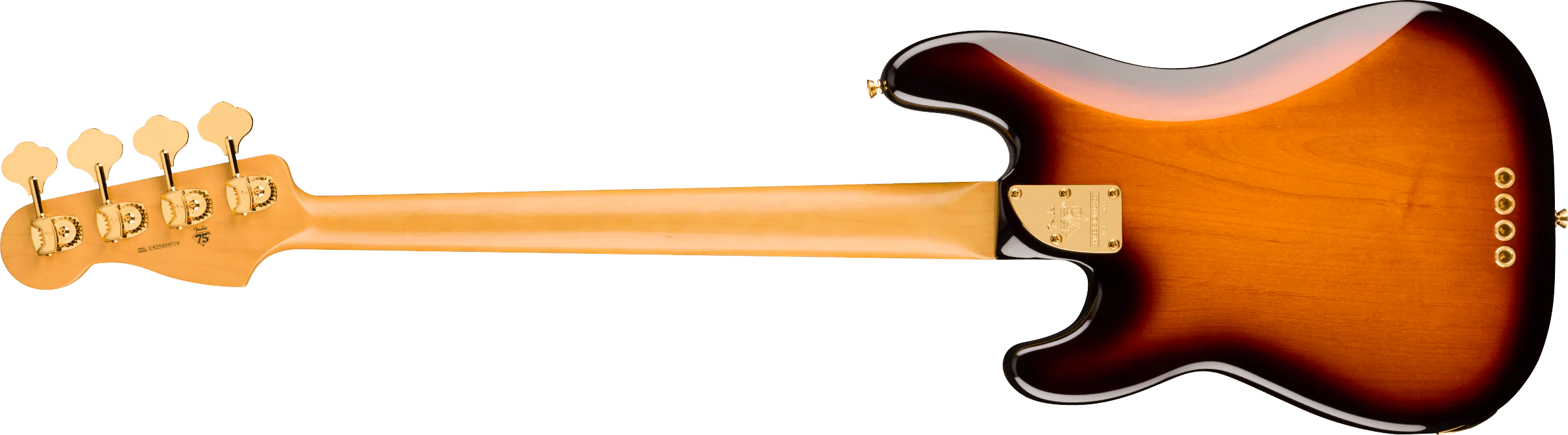 Fender 75th Anniversary American Professional PJ Bass - 2-Colour Sunburst - Image 5