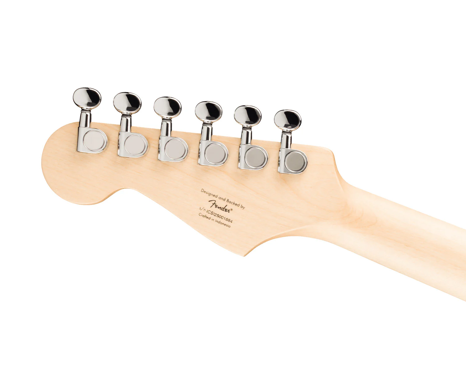 Fender Squier Mini Stratocaster, Maple Fingerboard, White Pickguard, Sea Foam Green - Image 5