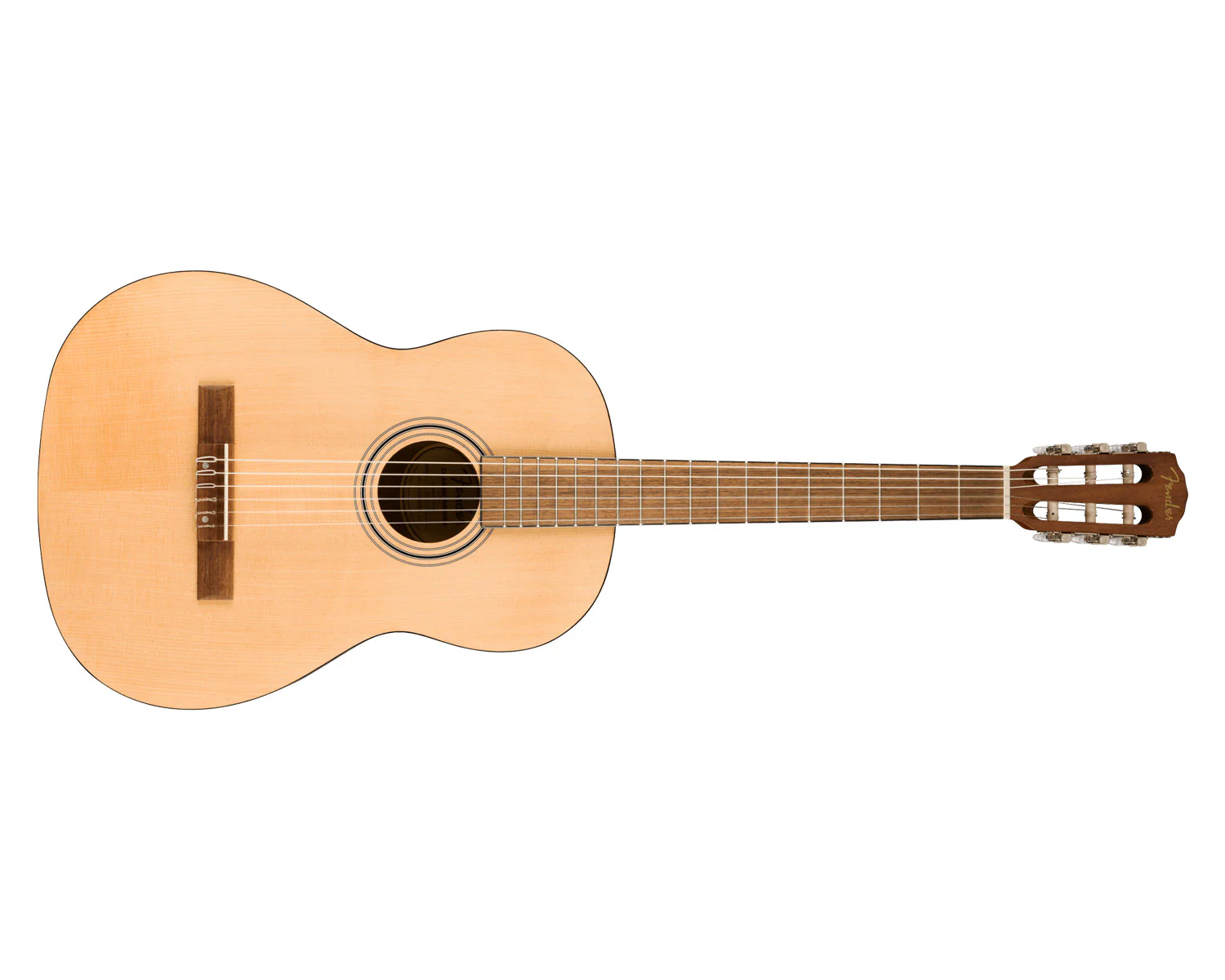 Fender CN-30 Nylon Walnut Fingerboard - Natural - Image 2