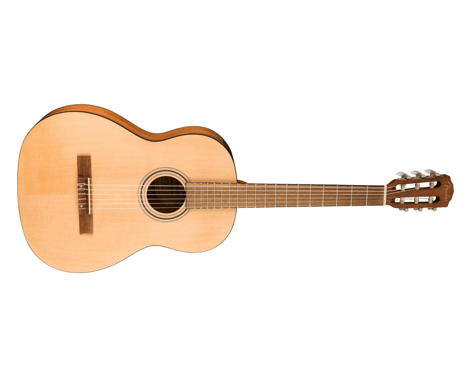 Fender CN-30 Nylon Walnut Fingerboard - Natural - Image 3