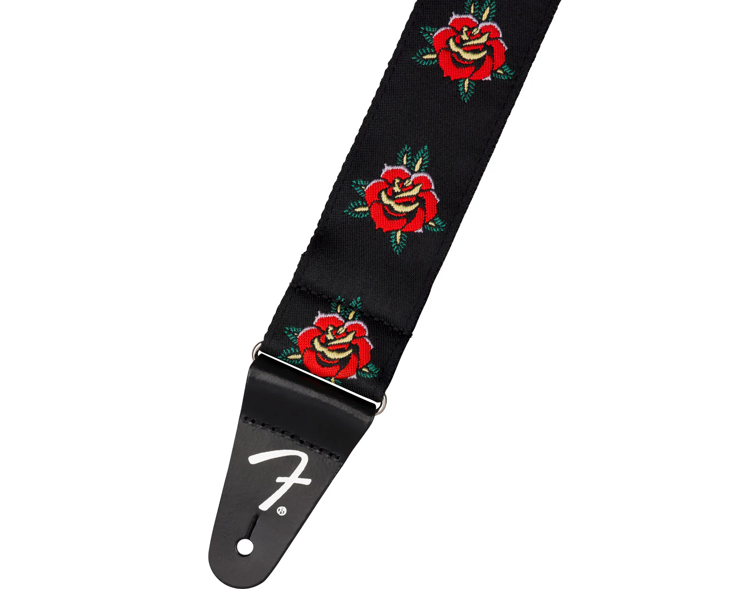 Fender Rose Strap, Red, 2" - Image 2
