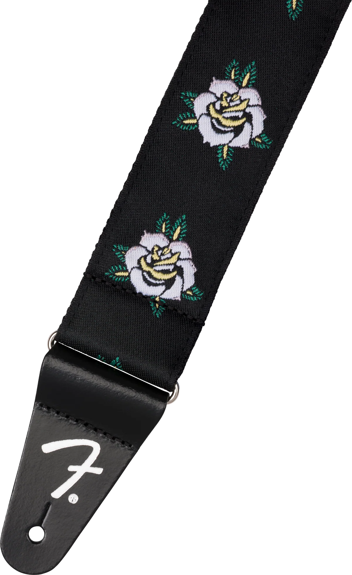 Fender Rose Strap, White, 2" - Image 2