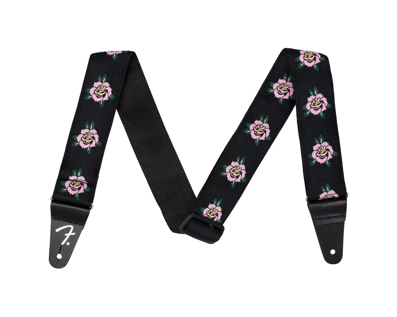 Fender Rose Strap, Pink, 2"
