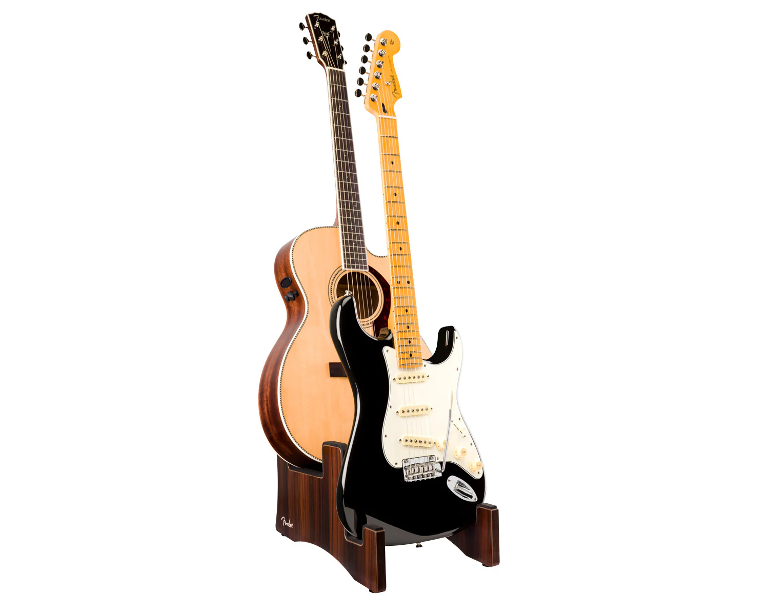Fender Deluxe Wooden 2-Tier Multi Stand - Image 5