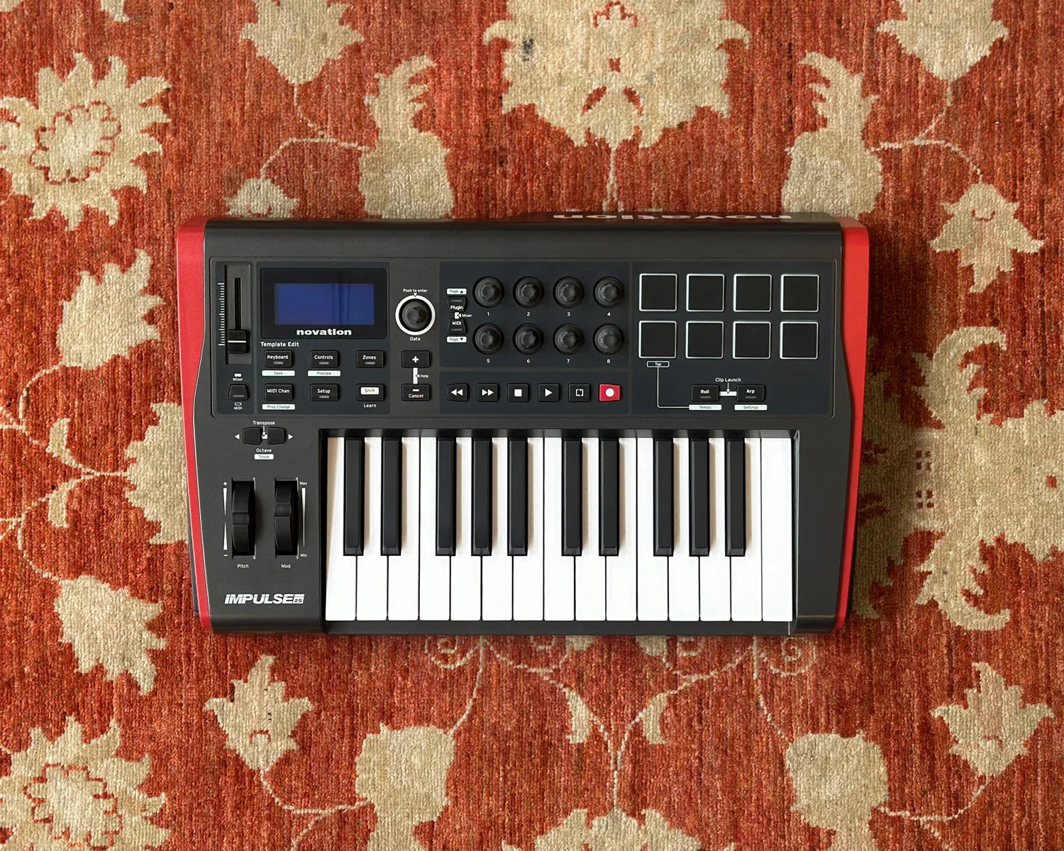 Novation Impulse 25 USB MIDI Controller