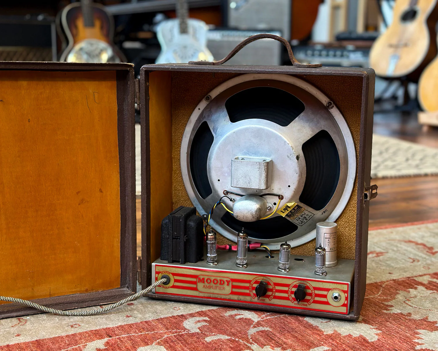 Early 1950s Moody 1x12 Combo and Lap Steel - Image 13