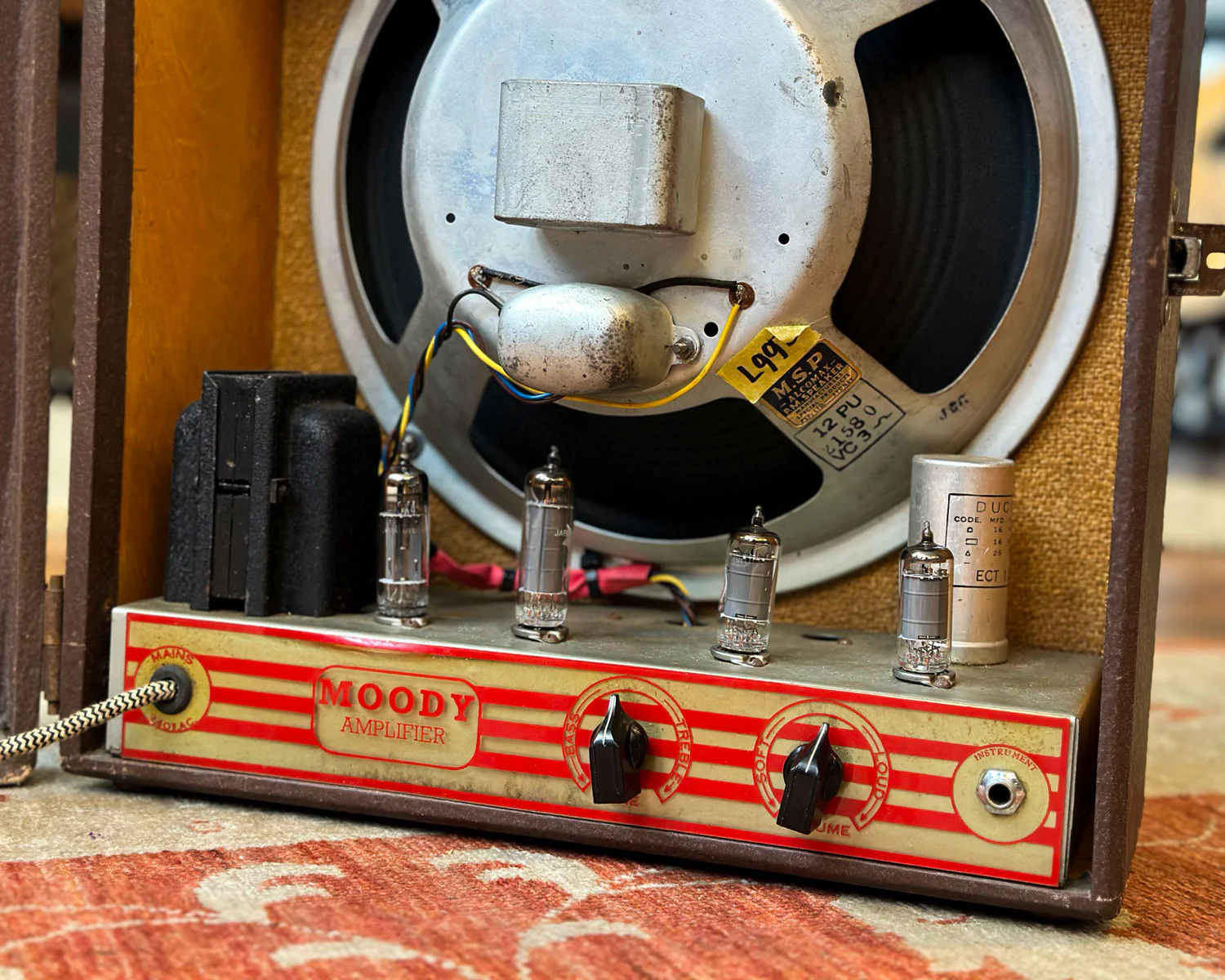 Early 1950s Moody 1x12 Combo and Lap Steel - Image 14