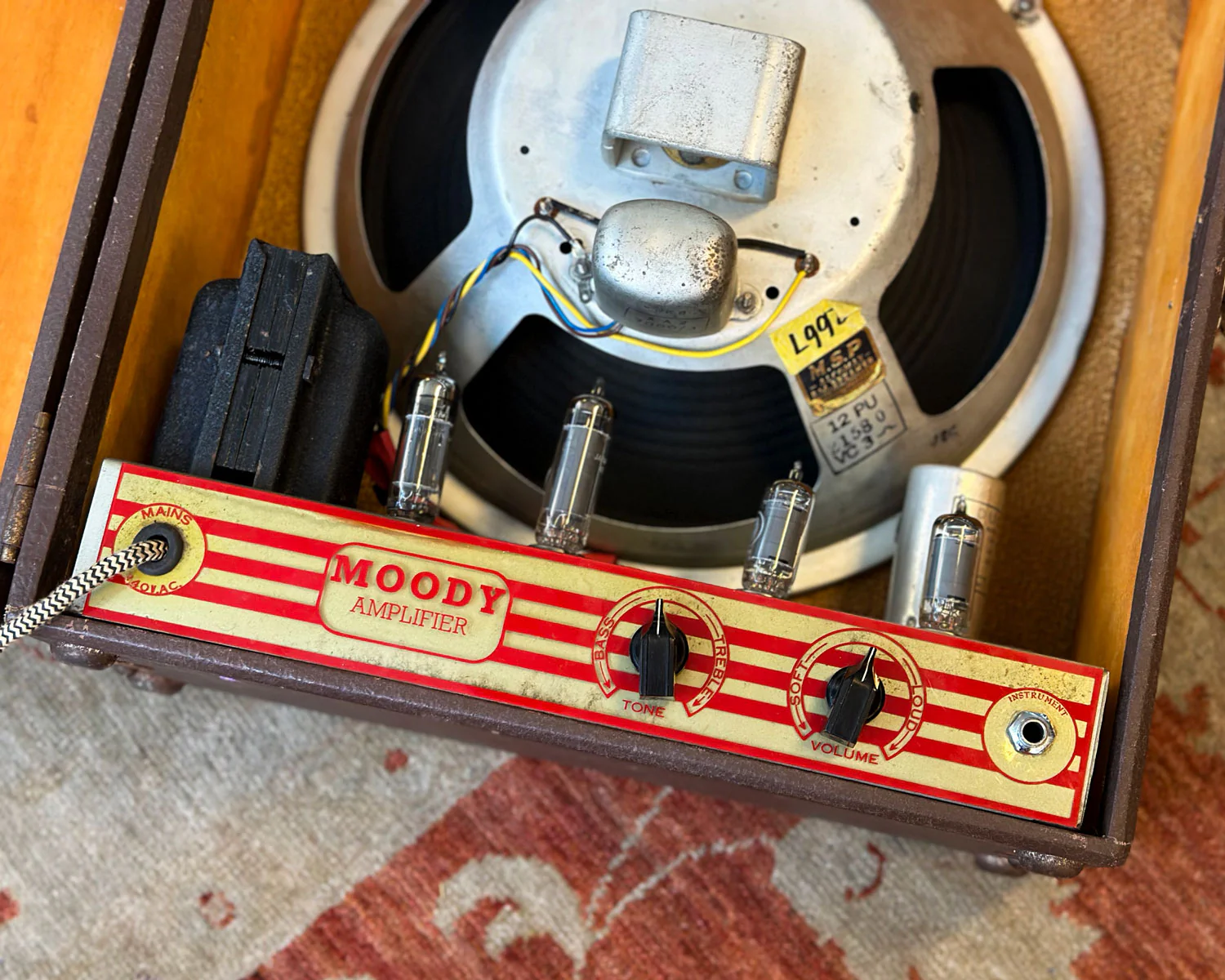 Early 1950s Moody 1x12 Combo and Lap Steel - Image 15