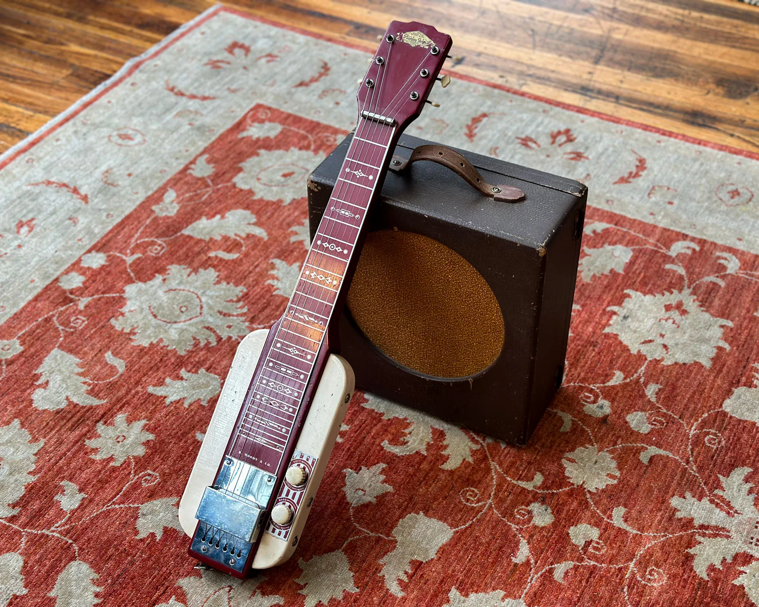 Early 1950s Moody 1x12 Combo and Lap Steel - Image 17