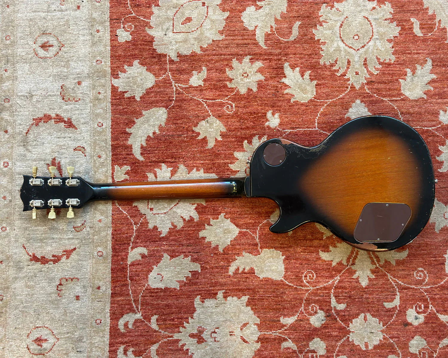 1974 Gibson Les Paul Deluxe - Tobacco Sunburst w/ OHSC (4.6kg) - Image 4
