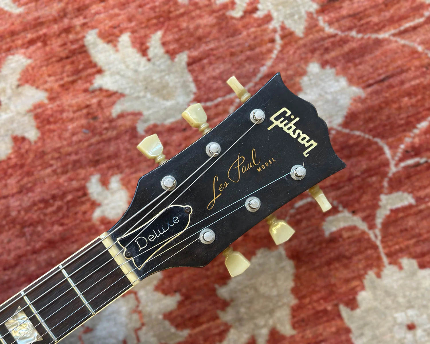 1974 Gibson Les Paul Deluxe - Tobacco Sunburst w/ OHSC (4.6kg) - Image 5