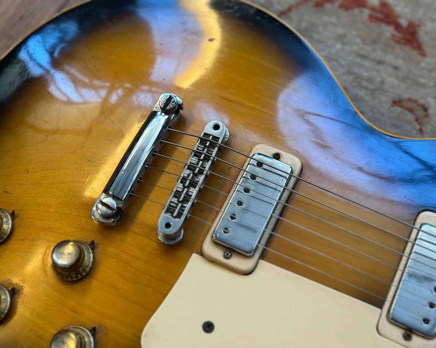 1974 Gibson Les Paul Deluxe - Tobacco Sunburst w/ OHSC (4.6kg) - Image 9