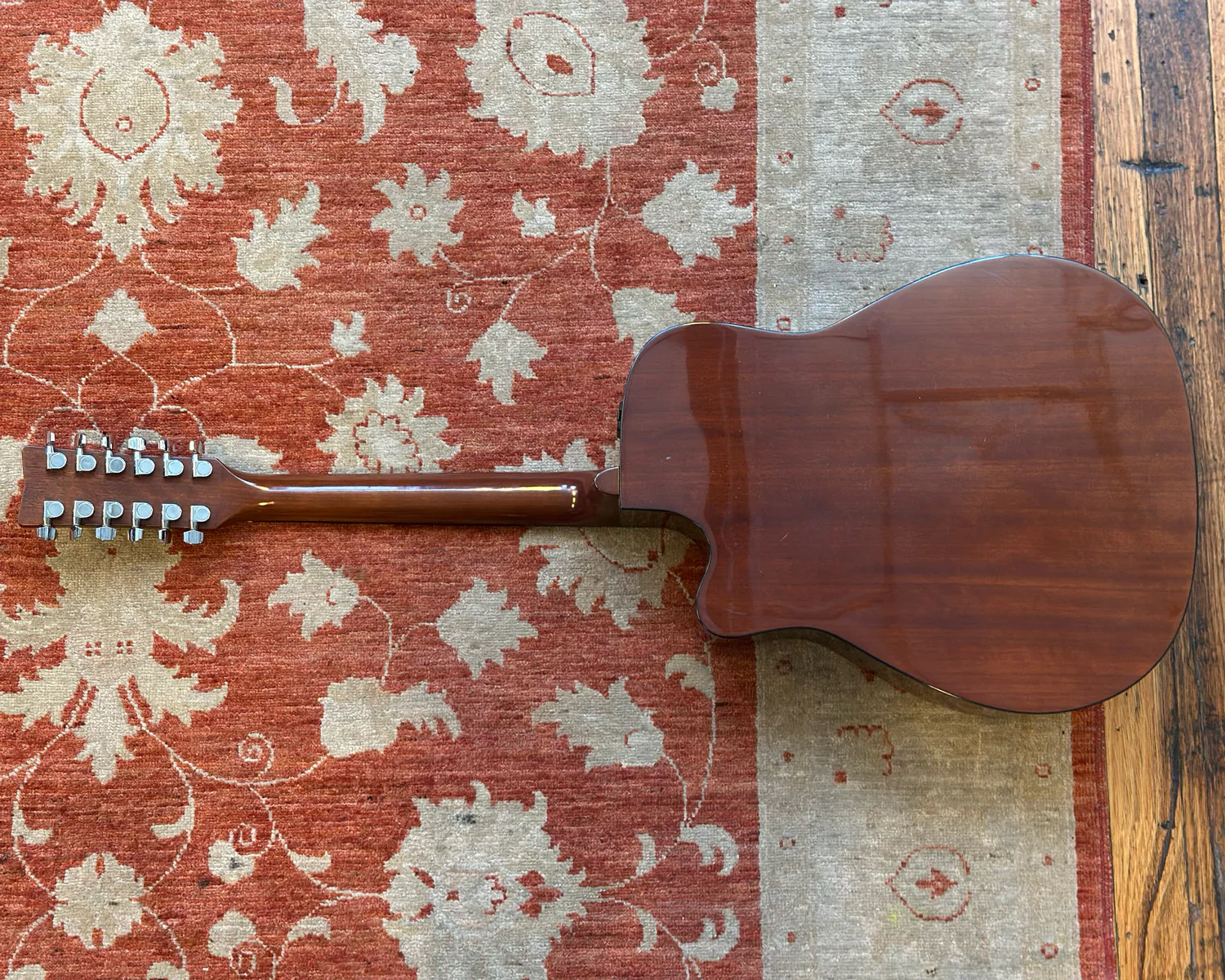 YAMAHA FGX-413SC-12 12-String Acoustic w/ Pickup & HSC - Image 4