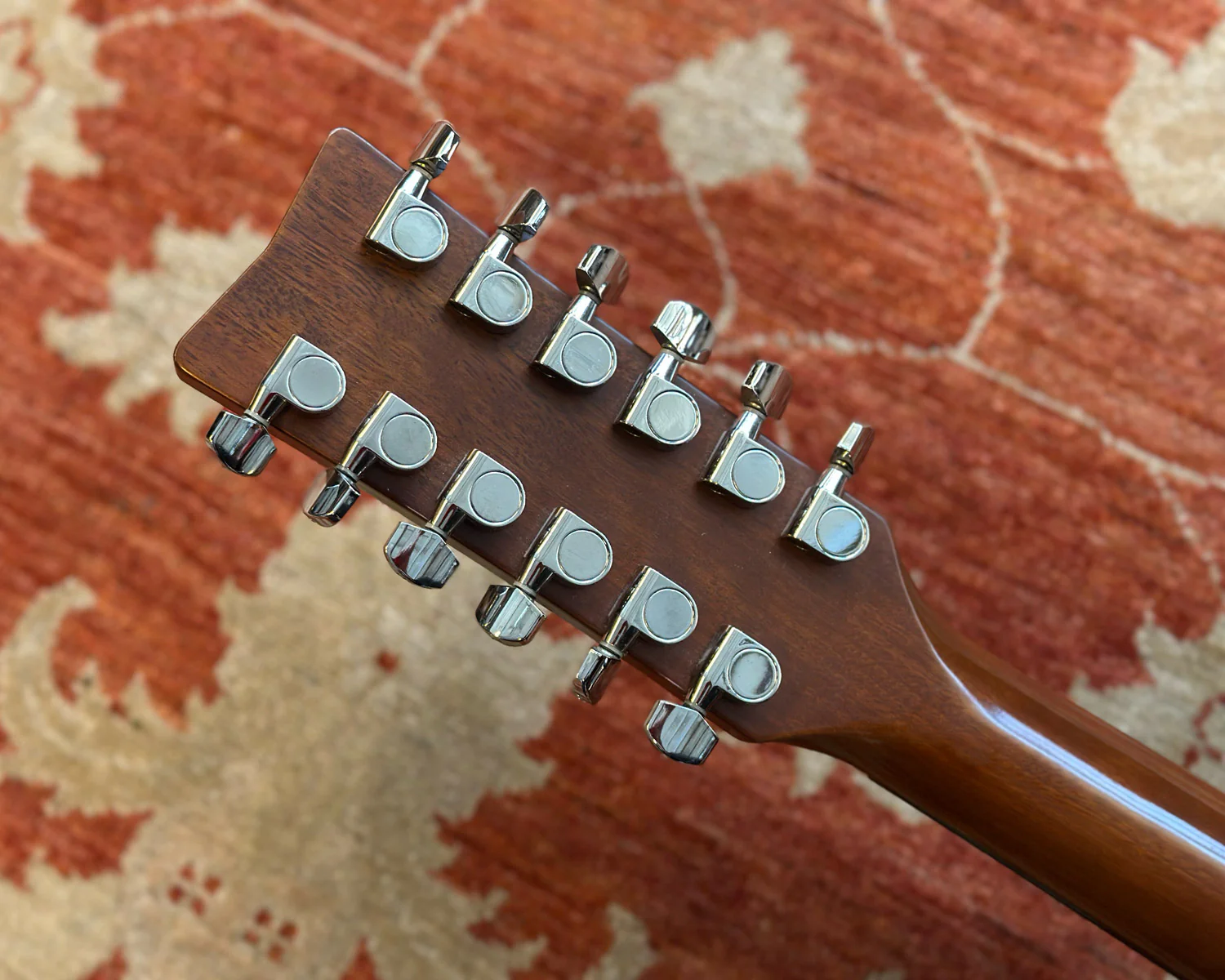 YAMAHA FGX-413SC-12 12-String Acoustic w/ Pickup & HSC - Image 6