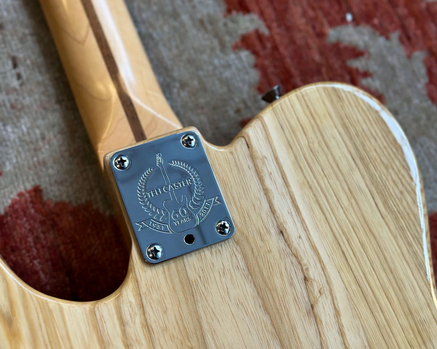 2011 60th Anniversary Fender American Standard Telecaster - Natural Maple - Image 7