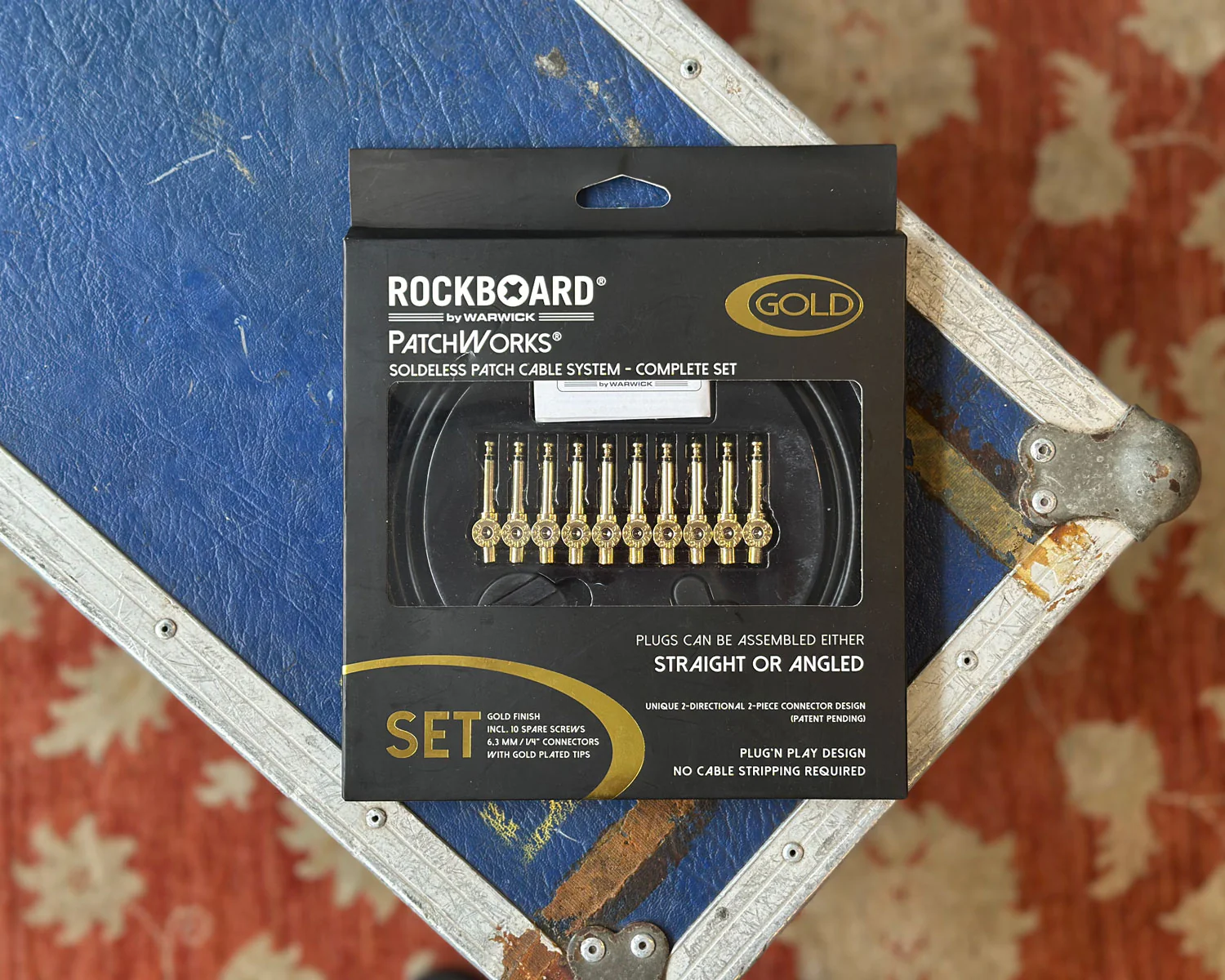 Warwick Rockboard PatchWorks Solderless Set Gold