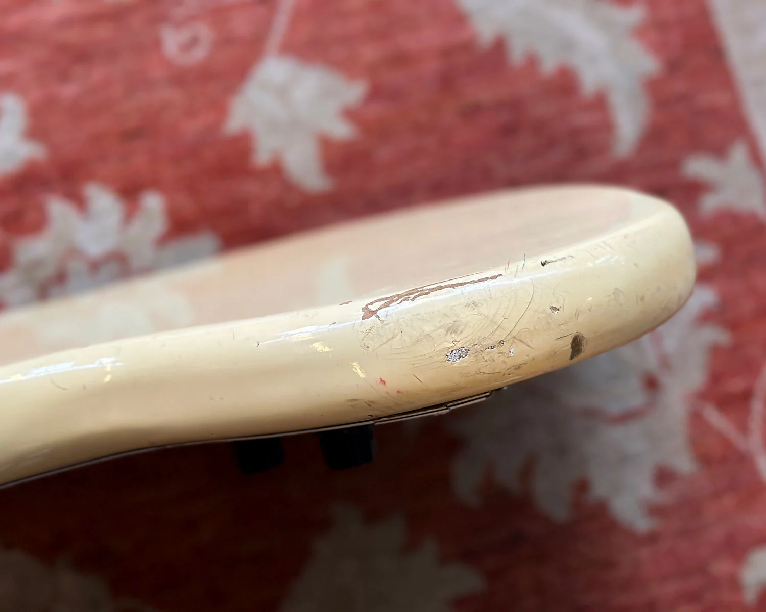 1974 Fender Musicmaster Bass - White - Image 11