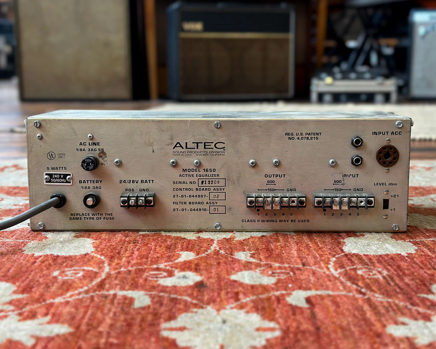 Altec Model 1650 Active Equaliser - Image 2