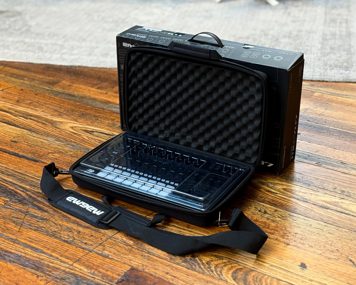 Roland MC-707 Groovebox w/ Magma Case - Image 4
