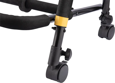 Hercules GS523B Plus Multi-Guitar Rack with Add-on Castors - Image 4