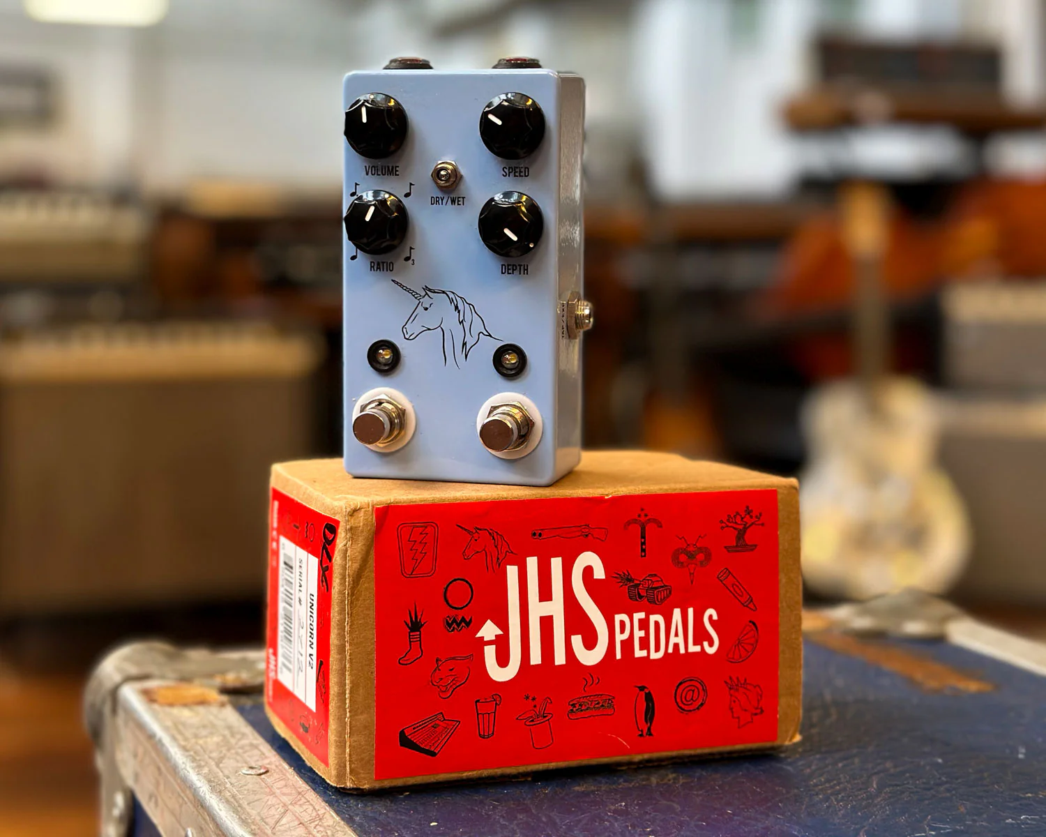 JHS Pedals Unicorn V2 (Univibe w/ Tap) - Image 2