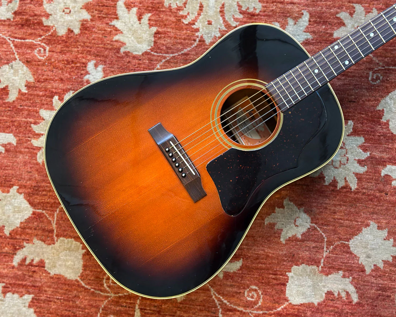 1970s Burny BJ80 Slope Shoulder J-45 Style Acoustic ๐ฏ๐ต