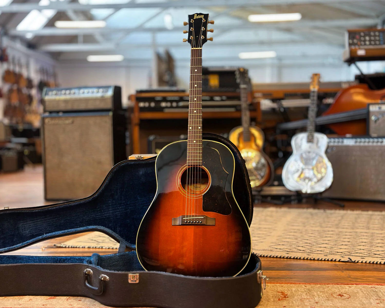 1970s Burny BJ80 Slope Shoulder J-45 Style Acoustic ๐ฏ๐ต - Image 15