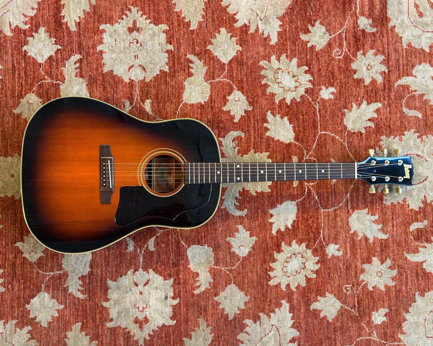 1970s Burny BJ80 Slope Shoulder J-45 Style Acoustic ๐ฏ๐ต - Image 3