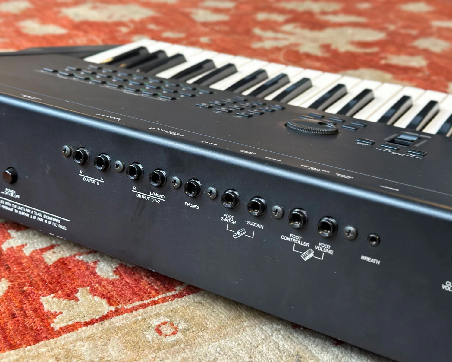 YAMAHA SY77 Music Synthesizer - 240 Volt - Image 7
