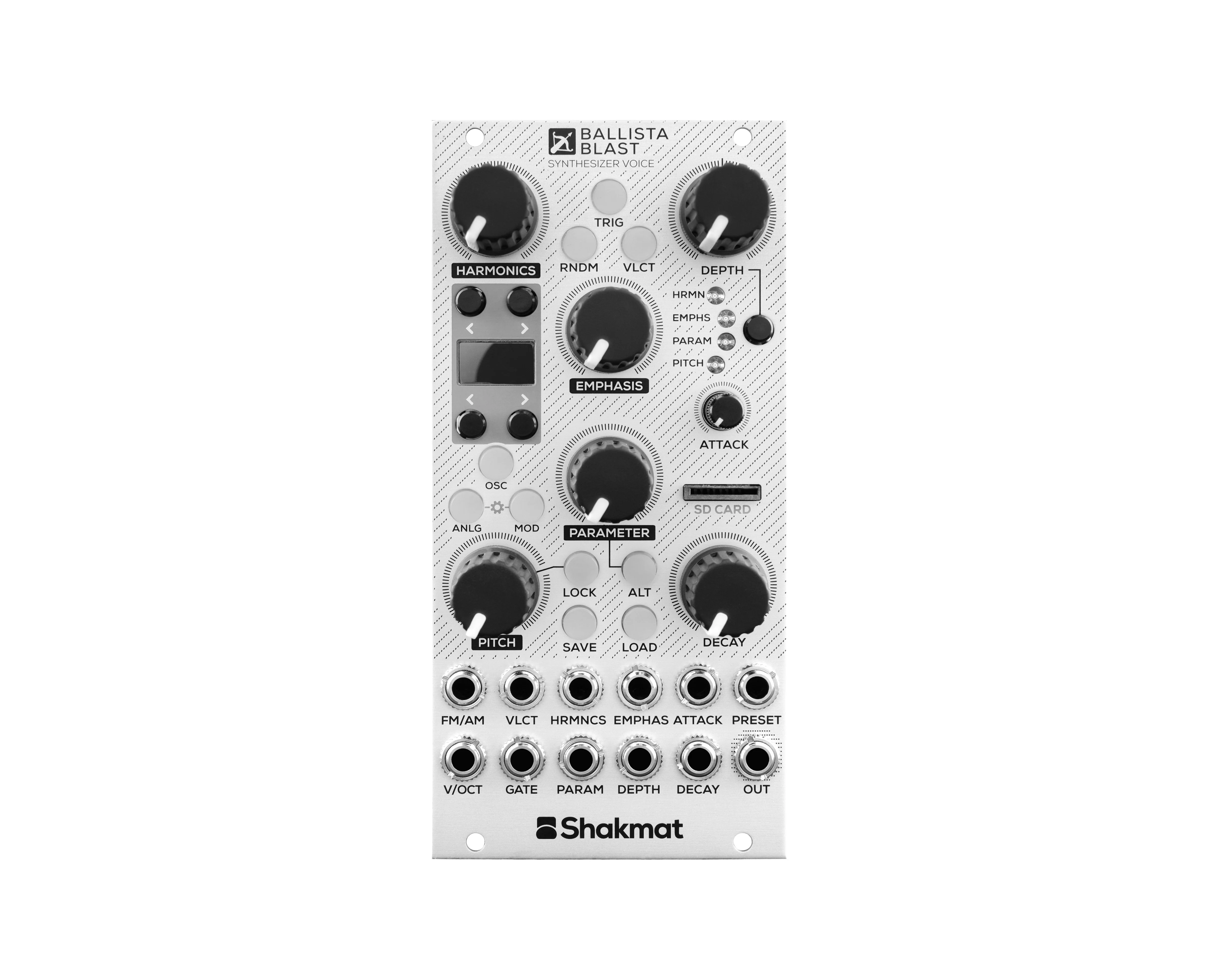 Shakmat Ballista Blast Hybrid Synth Voice Eurorack Module