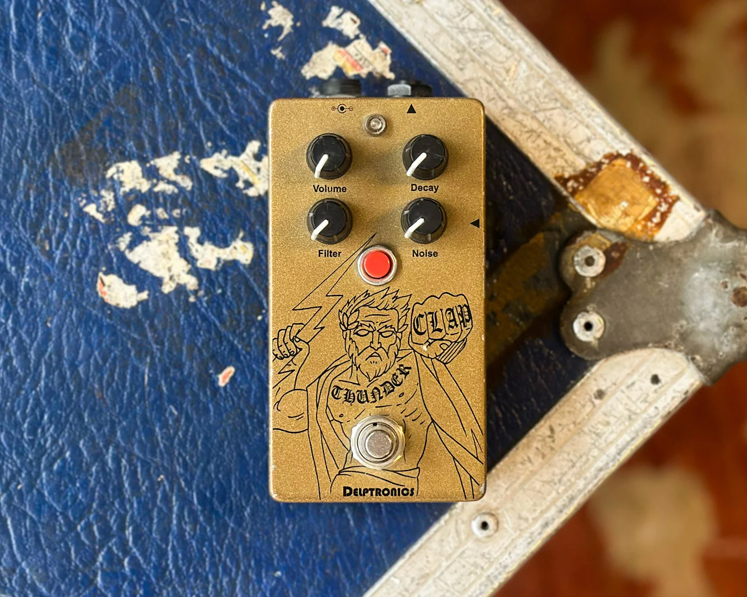 Delptronics Thunder Clap Analogue Cymbal and Clap Pedal