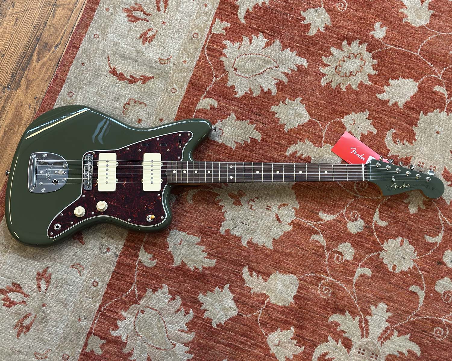 Fender Vintera II FSR '50s Jazzmaster RW - Olive - Image 3