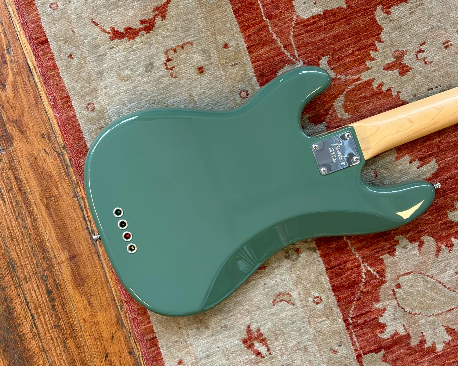 Fender American Professional Precision Bass - Antique Olive - Image 2