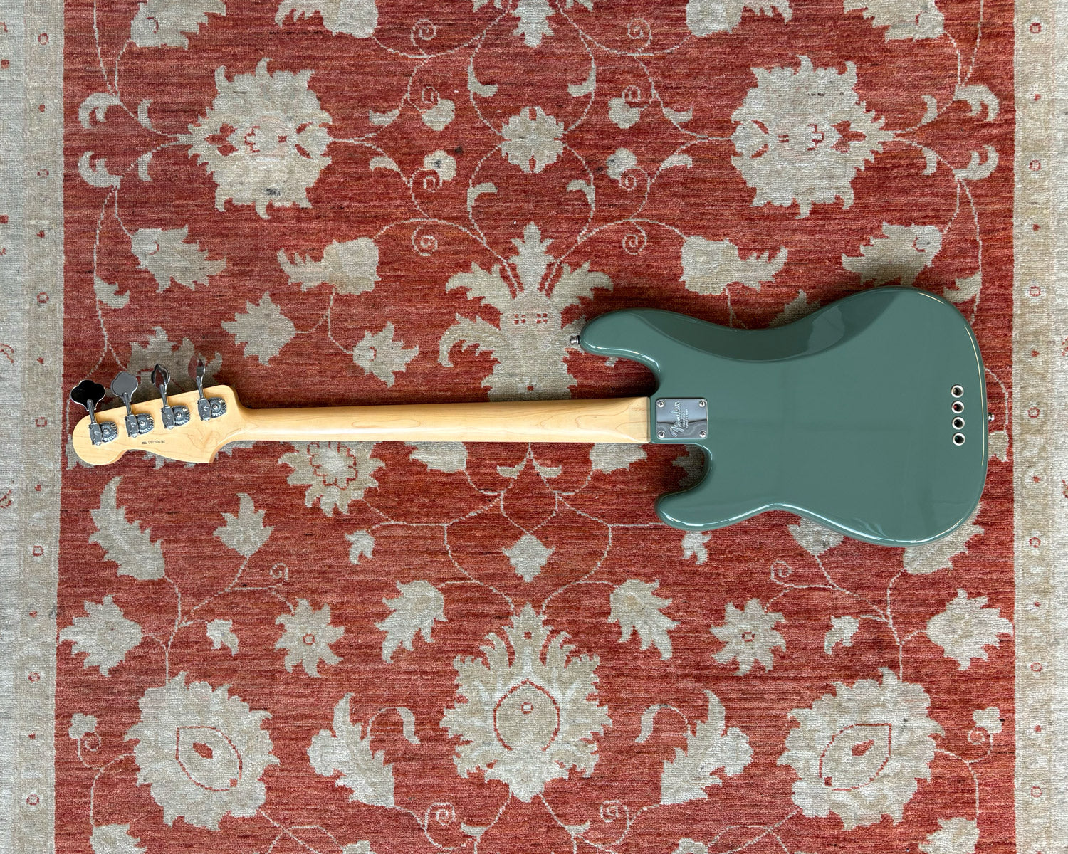 Fender American Professional Precision Bass - Antique Olive - Image 3