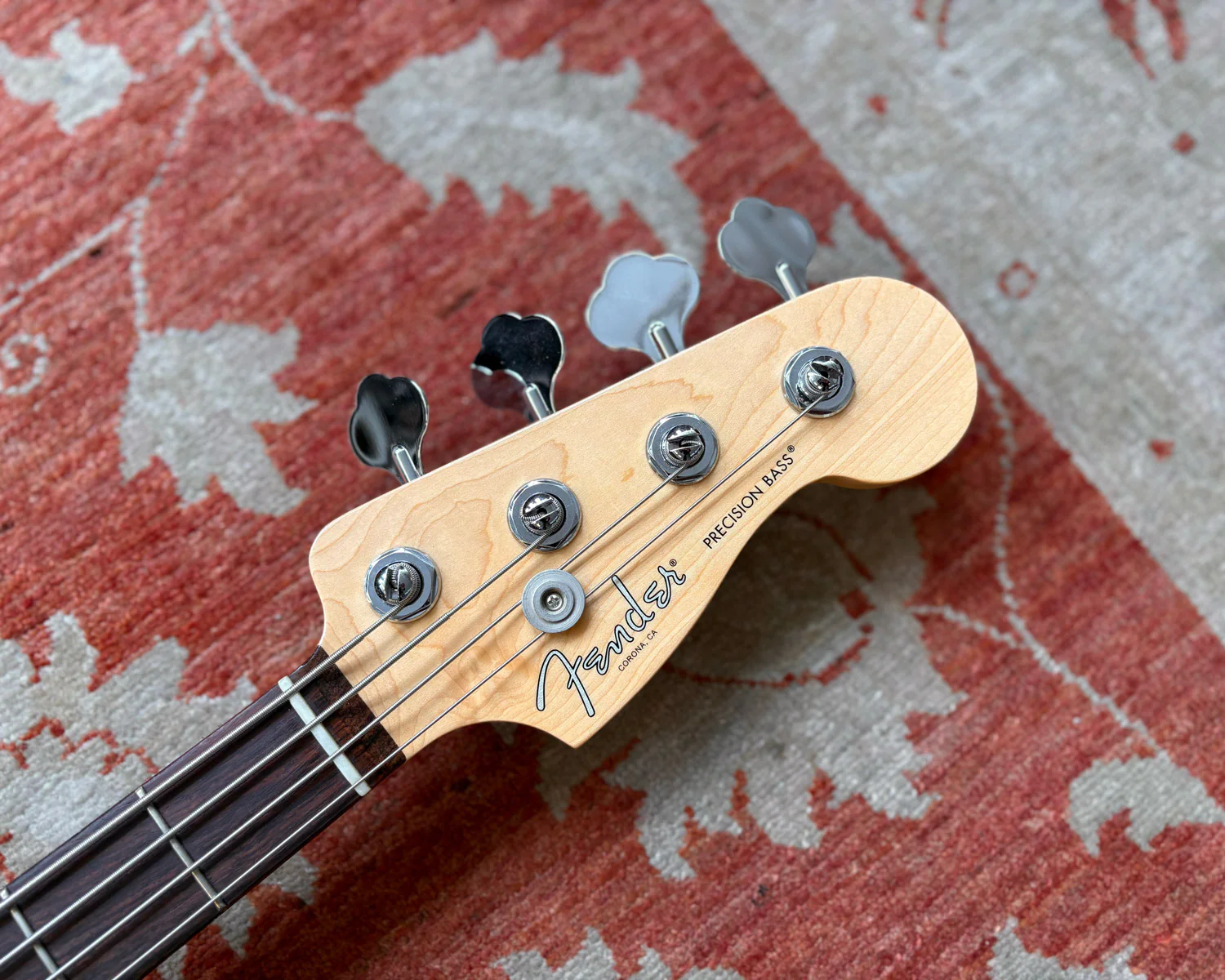 Fender American Professional Precision Bass - Antique Olive - Image 6