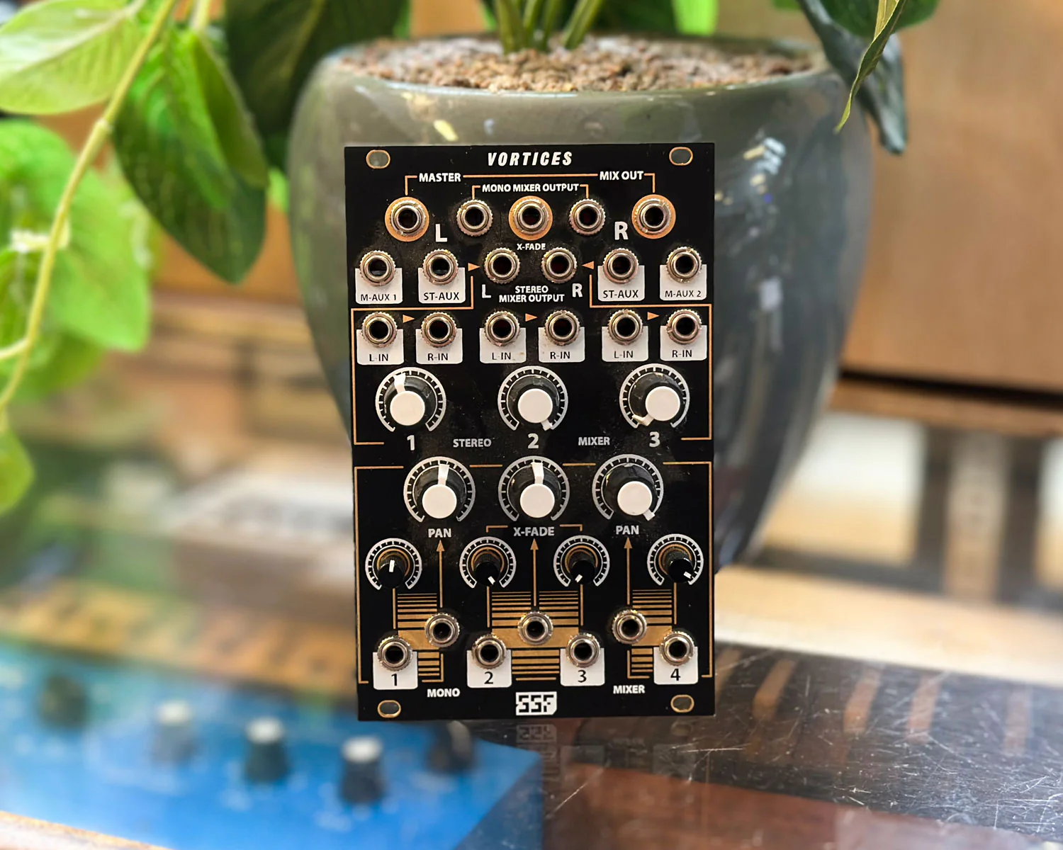 Steady State Fate Vortices - Black