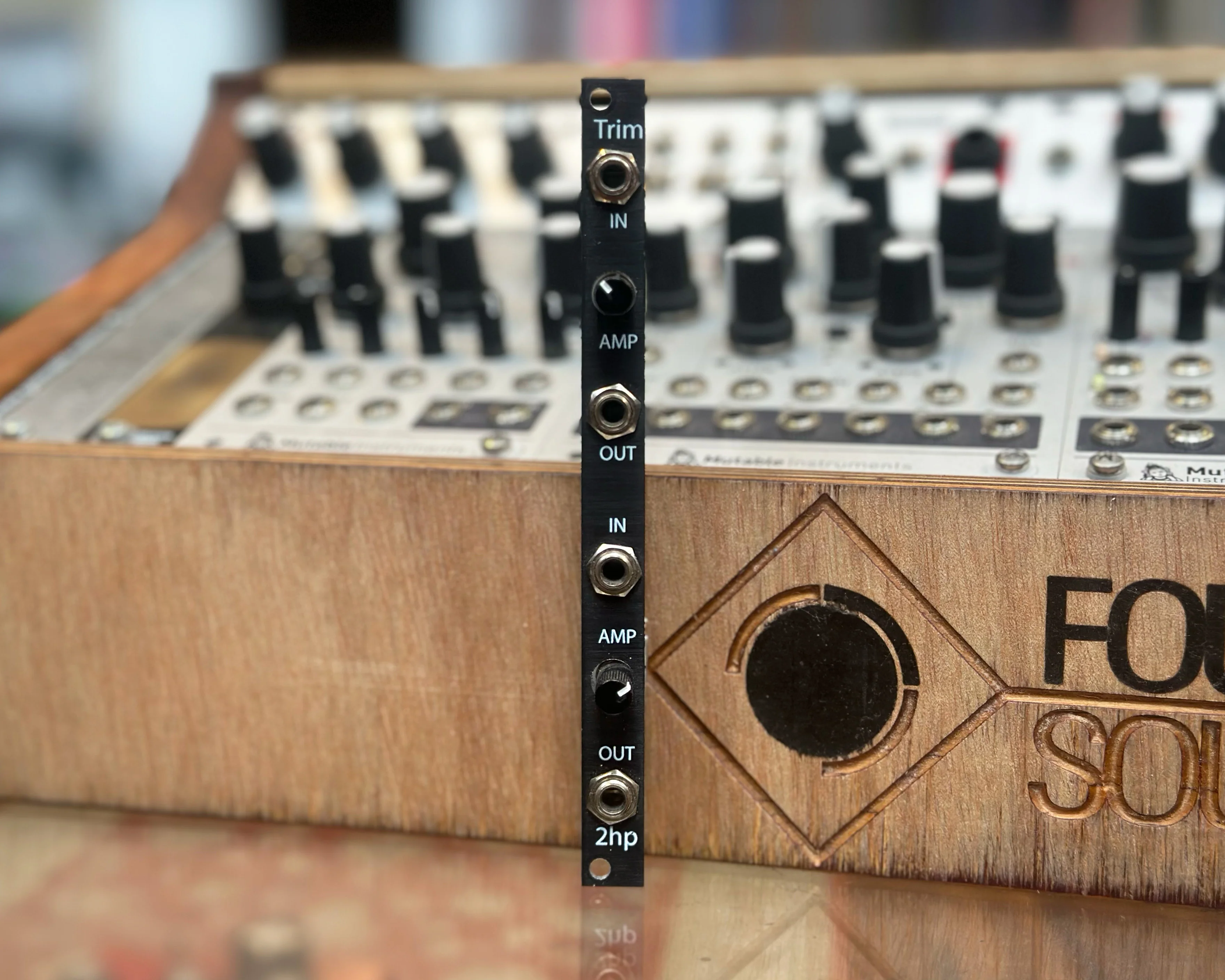 2hp Trim 2 Channel Attenuator
