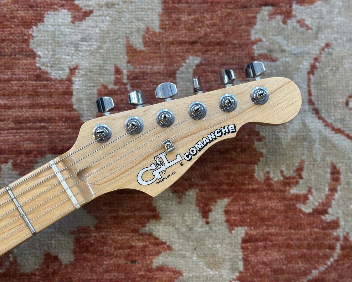 2019 G&L Fullerton Deluxe Comanche - Vintage Natural - Image 2