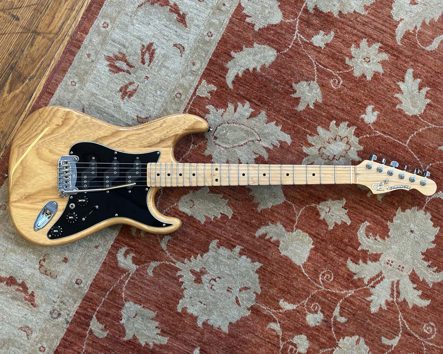 2019 G&L Fullerton Deluxe Comanche - Vintage Natural - Image 3