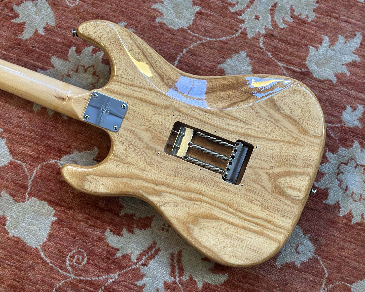 2019 G&L Fullerton Deluxe Comanche - Vintage Natural - Image 4