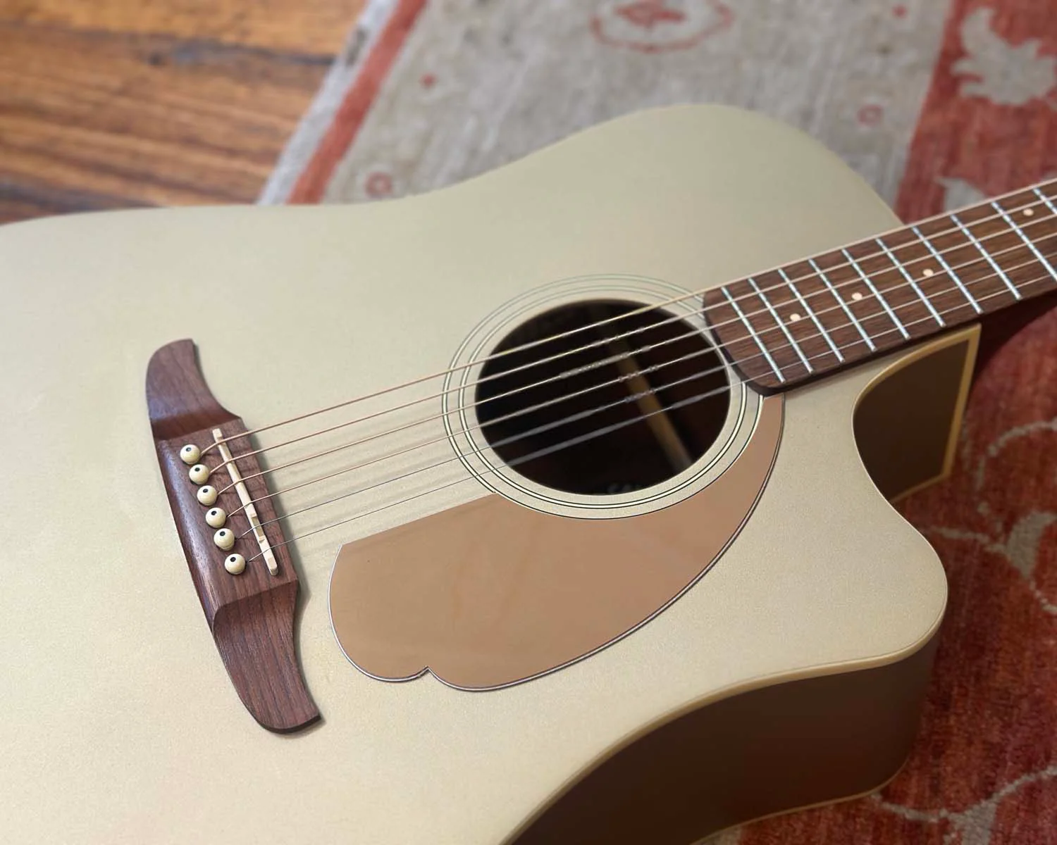 Fender Redondo Player BNZ Walnut Neck - Champagne Sparkle - Image 7